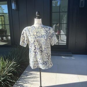 Vintage Preston & York 100% Silk Paisley Top – Size S